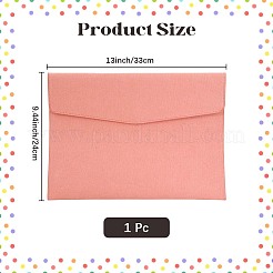 1Pc Imitation Leather Documents Pockets&nbsp;DIY-CL0001-13A