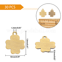 真鍮製チャーム  空白タグのスタンプ  長持ちメッキ  クロス  アンティークブロンズ  12x10x0.5mm  穴：1.2mm  30個/箱&nbsp;KK-CA0001-21AB