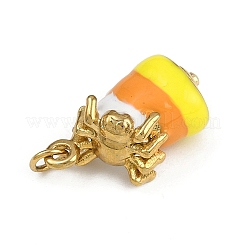 Halloween Theme 304 Stainless Steel Enamel Pendants&nbsp;LS-STAS-L296-01G