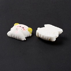 Opaque Resin Cabochons&nbsp;X-RESI-G031-09