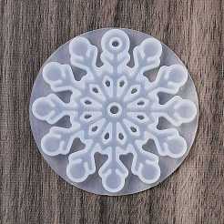 Christmas Snowflake DIY Silicone Pendant Molds&nbsp;DIY-A054-01E