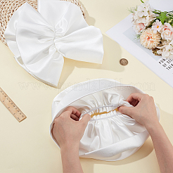 1 Pair Polyester Bride Puff Sleeves&nbsp;AJEW-BC0009-23