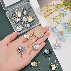 15Pcs 3 Colors Halloween Rack Plating Alloy Pendants&nbsp;FIND-CA0007-24