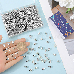 400Pcs CCB Plastic Tube Bails&nbsp;CCB-SC0001-28P
