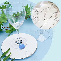100Pcs Transparent Acrylic Pendants&nbsp;OACR-SC0002-99A