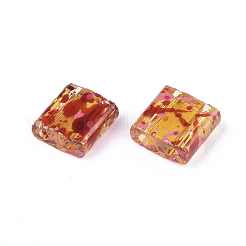 2-Hole Transparent Glass Seed Beads&nbsp;SEED-S023-30C-10