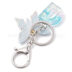 Butterfly Shape Resin & Acrylic Keychain&nbsp;X1-KEYC-JKC01067-04