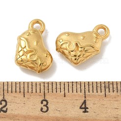 Ion Plating(IP) 304 Stainless Steel Charms&nbsp;STAS-Q334-03G