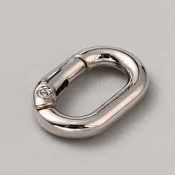 Zinc Alloy Spring Gate Rings&nbsp;AJEW-WH0475-38P