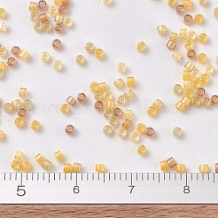 MIYUKIデリカビーズ  シリンダー  日本製シードビーズ  11/0  （db2061)蓄光ミックス1  1.3x1.6mm  穴：0.8mm  約20000個/袋  100 G /袋&nbsp;SEED-J020-DB2061