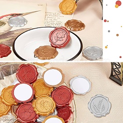 50Pcs Adhesive Wax Seal Stickers&nbsp;DIY-CP0010-99D
