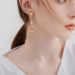 20Pcs 2 Colors Brass Clip-on Earring Findings&nbsp;KK-SP0002-51
