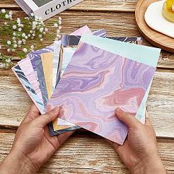 24 Sheet 12 Style Square with Marble Pattern Scrapbook Paper Pad&nbsp;SCRA-GF0001-05