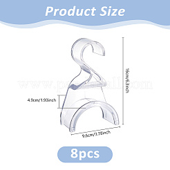 Acrylic Wardrobe Bag Hook&nbsp;AJEW-WH0455-404