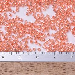 MIYUKIデリカビーズ  シリンダー  日本製シードビーズ  11/0  （db0235)サーモンセイロン  1.3x1.6mm  穴：0.8mm  約2000個/10g&nbsp;X-SEED-J020-DB0235
