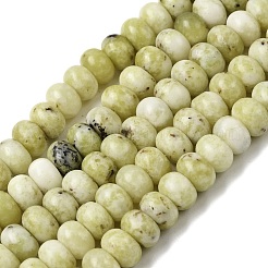 Natural Yellow Turquoise(Jasper) Beads Strands&nbsp;G-A280-A02-02