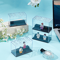 Plastic Minifigures Display Case&nbsp;AJEW-WH0561-29