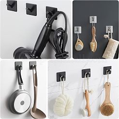 8Pcs 2 Style 304 Stainless Steel Hook Hanger&nbsp;STAS-OC0001-07
