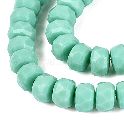 Opaque Glass Beads Strands&nbsp;GLAA-Q114-01A-B02