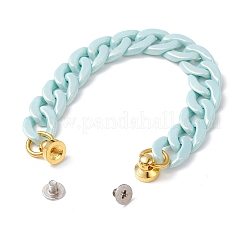 Acrylic Curb Chain for DIY Keychains&nbsp;HJEW-JM00578