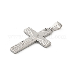 304 Stainless Steel Pendants&nbsp;STAS-P400-11D-P