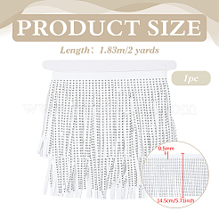 2Yards Velvet Tassel Fringe Trimming&nbsp;SRIB-PH0001-89B