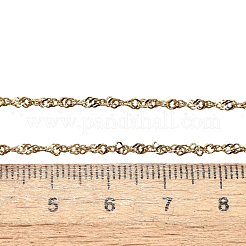 304 Stainless Steel Chain Necklaces&nbsp;MAK-N016-15G