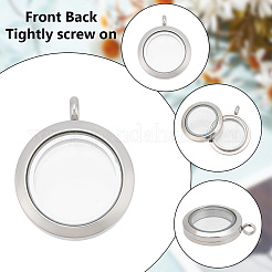 DIY Blank Floating Charm Necklace Making Kit&nbsp;DIY-DR0001-20