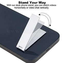Foldable Alloy Mobile Phone Holders&nbsp;AJEW-WH0248-761P