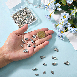 100Pcs 10 Styles Tibetan Style Alloy Beads&nbsp;TIBEB-SC0001-55