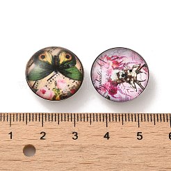 ガラスボタン  合金と真鍮の検索結果  ミックスカラー  19x5mm&nbsp;BUTT-XCP0001-09
