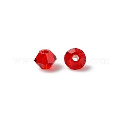 プレシオサ®クリスタルビーズ  チェコクリスタル  双円錐形(451 69 302 ロンデル)  90070 ライト サイアム  3mm  穴：0.8mm&nbsp;Y-PRC-BA3-90070