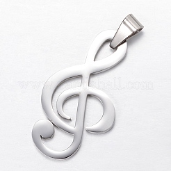 Tarnish Resistant 304 Stainless Steel Pendants&nbsp;LS-STAS-G080-08P
