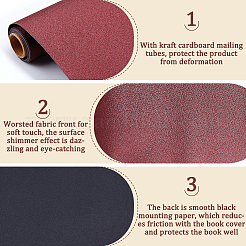 1Pc Rectangle Worsted Fabric&nbsp;DIY-OC0013-39