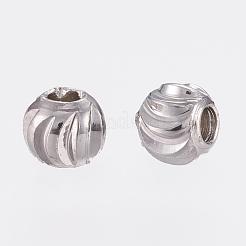 Brass Spacer Beads&nbsp;KK-G312-01P-3mm-P
