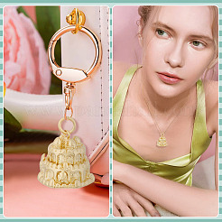 2 Pcs Brass Pendants&nbsp;KK-TA0003-11G