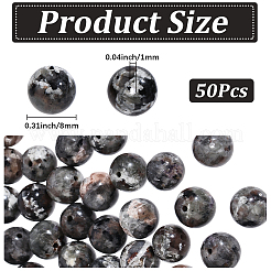 50Pcs Natural Fluorescent Syenite Rock(Glow under UV Light) Beads&nbsp;G-PA0002-37