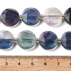 Natural Colorful Fluorite Beads Strands&nbsp;G-C116-A172-03