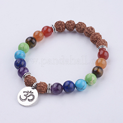 Yoga Chakra Jewelry&nbsp;BJEW-L620-01