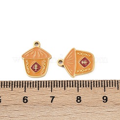 304 Stainless Steel Enamel Pendants&nbsp;STAS-C137-05B-G