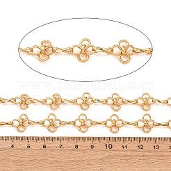 304 Stainless Steel Flower Link Chains&nbsp;SA-CBAE0F2-14G
