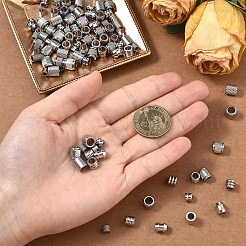 100Pcs 10 Styles Stainless Steel Beads&nbsp;STAS-YW0002-84