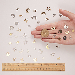 304 Stainless Steel Stamping Blank Tag Pendants&nbsp;STAS-SC0001-09