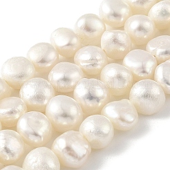 Natural Cultured Freshwater Pearl Beads Strands&nbsp;PEAR-A006-08D