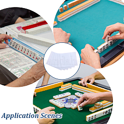 Plastic Mahjong Card Protective Case&nbsp;AJEW-WH0696-810