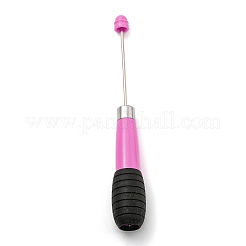 Plastic Retractable Ball-Point Pen&nbsp;LS-AJEW-P122-A05