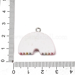 Opaque Resin Pendants&nbsp;RE-CBA6A90-02P-02