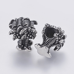 304 Stainless Steel Beads&nbsp;STAS-F139-061AS