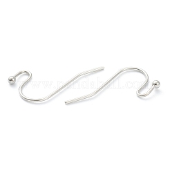Non-Tarnish 316 Surgical Stainless Steel Earring Hooks&nbsp;X-STAS-M288-04P