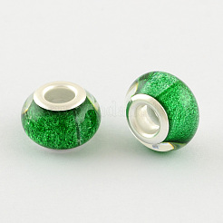 Large Hole Resin European Beads&nbsp;OPDL-R118-08B